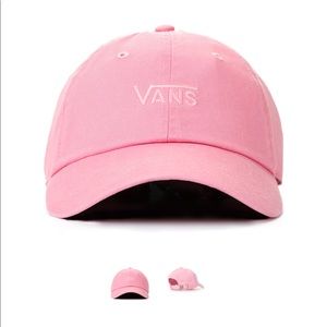 VANS COURT SIDE BASEBALL CAP - GERANIUM PINK